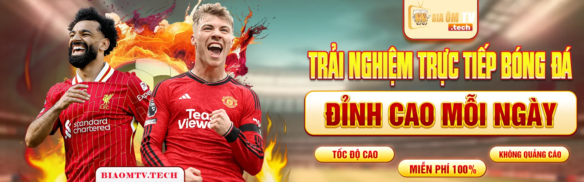 Trực tiếp bóng đá BiaomTV