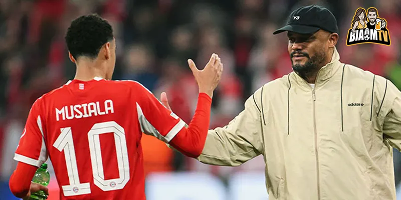 Kompany Kiến trúc sư tài ba Vai trò lãnh đạo dưới góc nhìn của Musiala